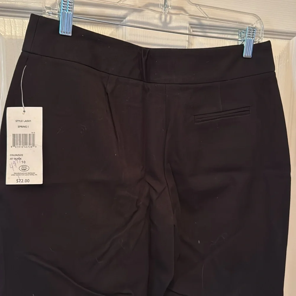 Laura Ashley basic black slacks - Picture 4 of 6